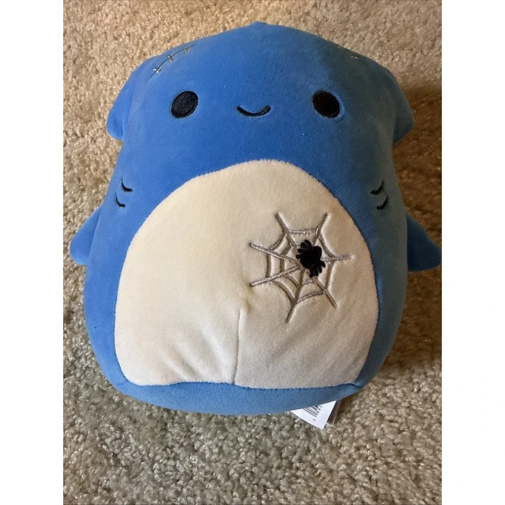 Squishmallows Nitro (Spider Web) the Hammerhead Shark Halloween‎ Edition 8